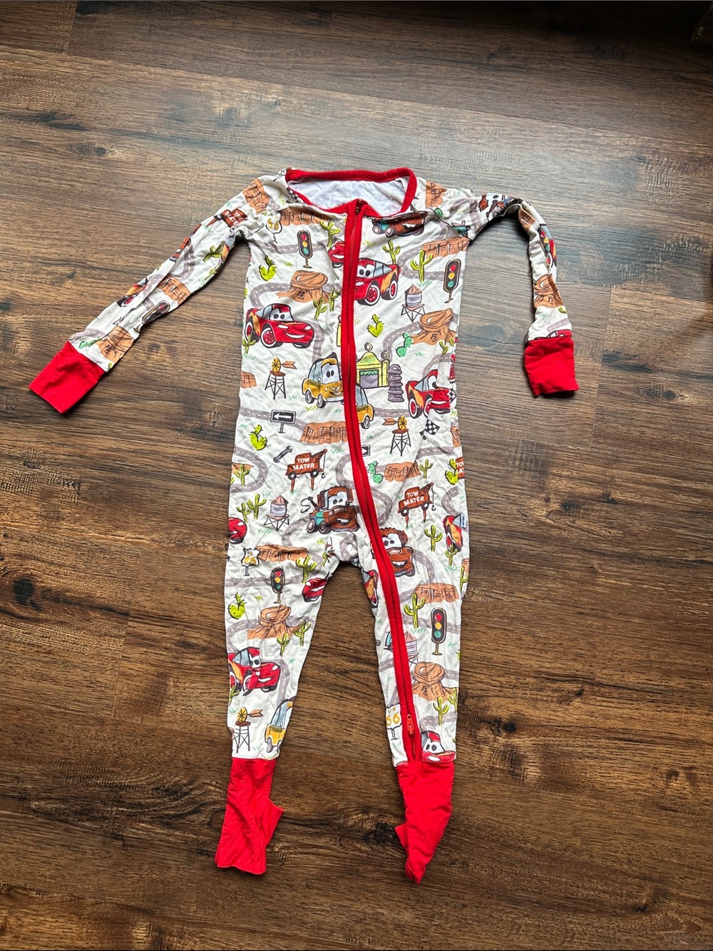 Little Sleepies Cars  One-Piece Pajamas